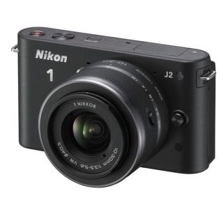 NIKON 1 J2 + Objectif Nikkor 10 30 mm Noir   Achat / Vente HYBRIDE