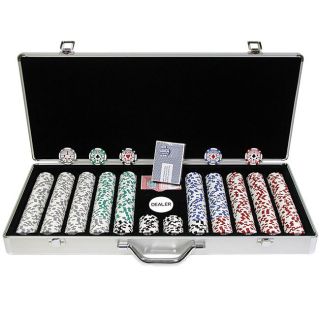 High Roller 650 piece Poker Chip Set Today: $105.99