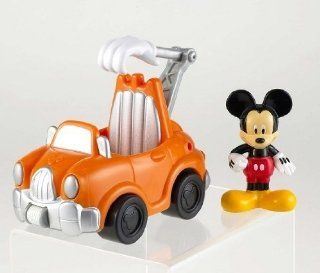 Disney Mickey Mouse Clubhouse Figure & Tow Truck Car Toys