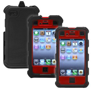 Ballistic Apple iPhone 4/ 4S Black/ Red Hard Core Case