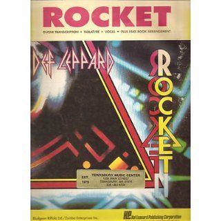Sheet Music Rocket Def Leppard 173 