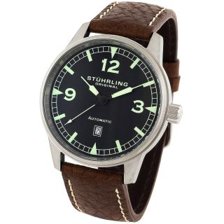 Stuhrling Original Mens Tuskegee Flier Automatic Watch Today $70