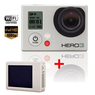 GoPro HERO 3 + GoPro Ecran LCD   Achat / Vente CAMESCOPE moins cher