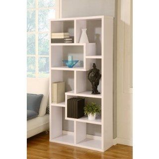 Masima Unique Bookcase / Display Cabinet in White