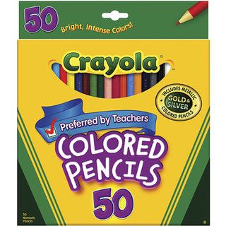 Crayola 50 Colored Pencils