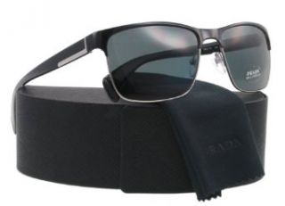 gaq1a1 Black 51OS Rectangle Sunglasses Lens Category 3 Prada Shoes