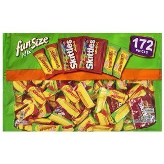 Skittles/Starburst Fun Size Mix   172 ct: Grocery