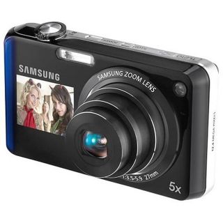 Samsung TL220 Blue DualView Point and Shoot Digital Camera