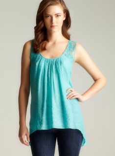Spense Pleated Neck Lace Tank Was: $24.99 Today: $17.49 Save: 30%