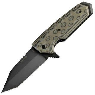 Hogue EX 02 3.5in. Tactical Folding Knife Tanto Blade
