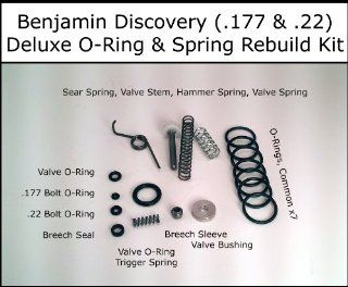 Benjamin Discovery .177 & .22 Deluxe O Ring & Spring