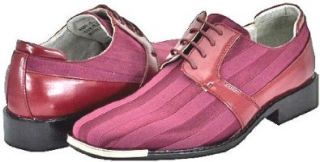 Viotti 17 175 Burdundy Mens Dress Shoes Shoes