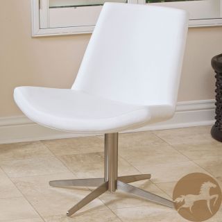 Knight Home Modern White Leather Chair Today: $226.99