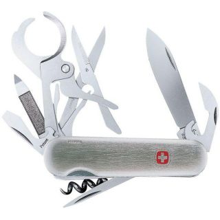 Wenger Cigar Cutter Swiss Army Knife with Scissors