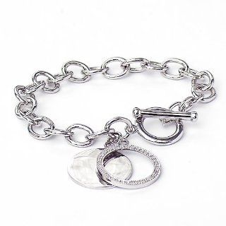 Silver Diamond Circle Bracelet CoolStyles Jewelry