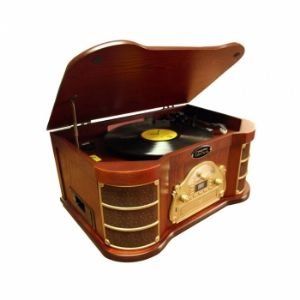 Top Quality Pylepro Classical Turntable With Am/fm Radio