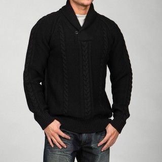 French Connection Mens Shawl Collar Wool Blend Sweater FINAL SALE