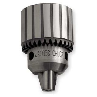 Jacobs 1B 3/8 Keyed Drill Chuck, 0.250 In