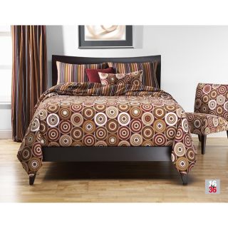 Rockin Around 6 pc California King size Duvet Cover and Insert Set