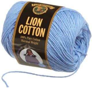 Lion Brand Yarn 760 183 Lion Cotton Yarn, Periwinkle Arts