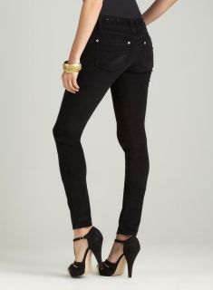 Almost Famous Skinny Cord Pant In Black