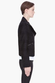 Marc By Marc Jacobs Black Combo Oda Mae Stripe Jacket for women