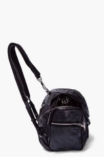 Alexander Wang Black Leather Marti Backpack for women