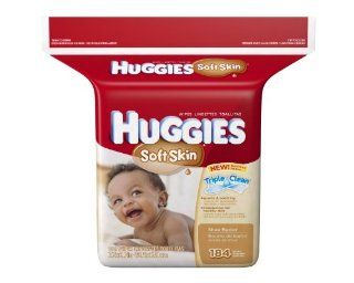 Huggies Soft Skin Baby Wipes, Refill, 552 Total Wipes 184