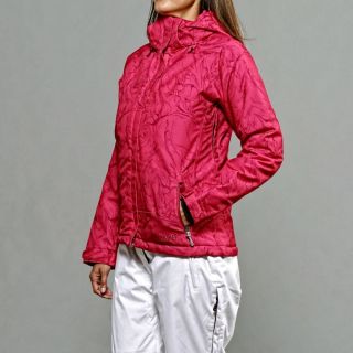 Womens Curves Insulated Pink Ski Jacket Today $124.99