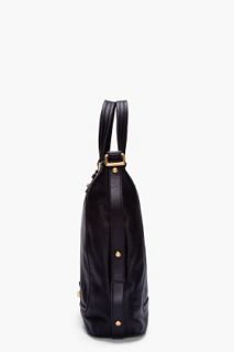 Marc By Marc Jacobs Black Leather Zip Tote for women
