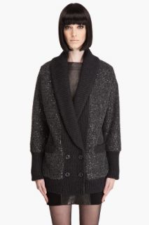 Diane Von Furstenberg Zayde Sequined Sweater Jacket for women