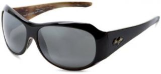 Maui Jim 203 02 Black Lehua Round Sunglasses Polarised