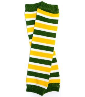 Green Bay Packers inspired baby leg warmers Team Green