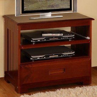 Discovery World Furniture Merlot Entertainment Console