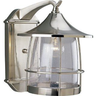 Progress Lighting P5764 09 1 Light Wall Lantern with Wire Frames and