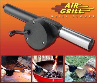 AIR GRILL BLOWER, Bbq Tool For Charcoal Grills, Camp Fires