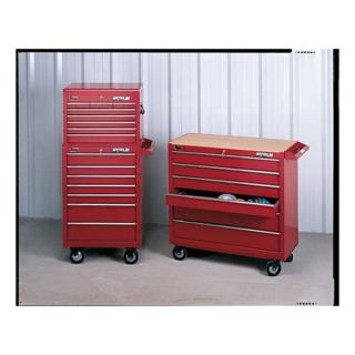 Waterloo 2H228 Roller Cabinet, 6 Dr, 40x18x35, Red