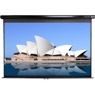Manual Wall and Ceiling Projection Screen Today $124.99