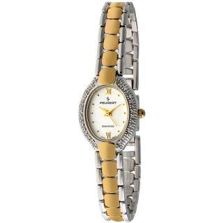 Peugeot Womens Two tone Diamond accented Watch MSRP: $195.00 Today: $