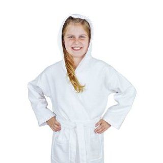 Soft Touch Linen Girls and Boys Kids Hooded Terry Turkish Robe