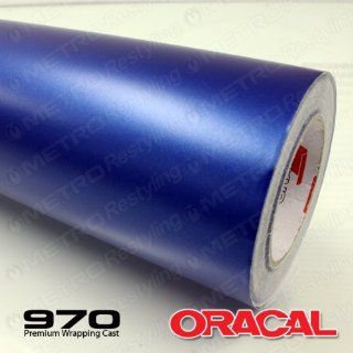 ORACAL 970RA 196 MATTE Night Blue Metallic Wrapping Cast Vinyl Film