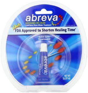 Abreva Cold Sore/Fever Blister Treatment, .07 Ounce Tube