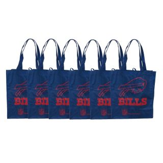 Buffalo Bills Reusable Bags (Pack of 6)