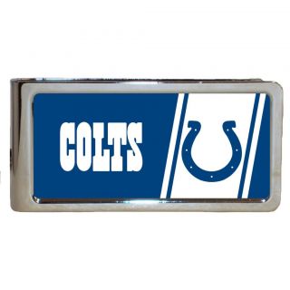 Indianapolis Colts Stainless Steel Money Clip