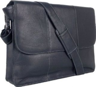 UNICORN Real Leather 16.4 laptop bag Messenger Black #6E