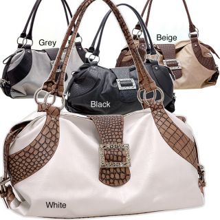 Grey Handbags Shoulder Bags, Tote Bags and Leather
