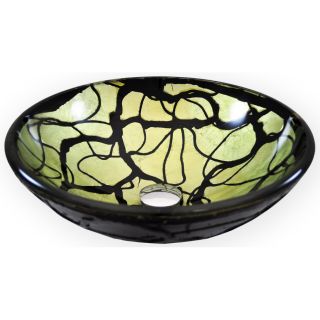 Flotera Illuminated Tempered Glass Vessel Bathroom Sink Today: $109.99