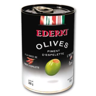 Olives à la Farce de Piment dEspelette 130gr   Achat / Vente LÉGUME