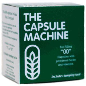The Capsule Machine, To fill “00“ size capsules