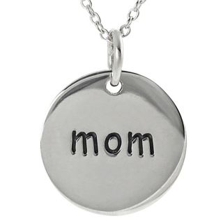 Tressa Sterling Silver Mom Disc Necklace Today $23.49